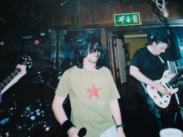 Jigsaw Culture live at The Exchange, Bradford 2006: (from left) Russ Petcher, Alec Marlow